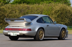 ポルシェ 911(964 カレラ2 シルバー) リア