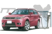 三菱 アウトランダーPHV 予想イラスト｜ニューモデル速報