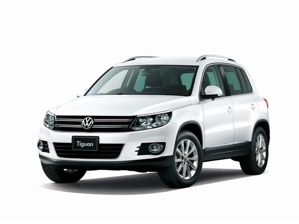 ▲こちらがアウディQ3とほぼ似たようなサイズとなるVWティグアン
