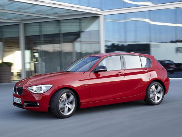 ▲その剛性感（ガッチリ感）は完全にコンパクトカーの粋を超えている現行BMW 1シリーズ