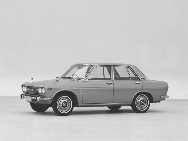 ▲1967年にフルモデルチェンジした510型ブルーバードは、その歴史の中で最も人気が高かったモデルと言えるでしょう。大衆車として国民の生活を支えたのはもちろん、様々なラリーで活躍するなどモータースポーツの世界でも注目を集めました。現在でもファンの多いモデルです