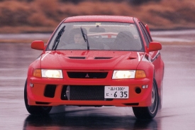 三菱 ランサーエボリューション フロントスタイル｜ニューモデル試乗 