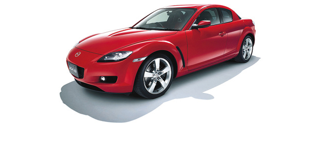 ▲3つの地域で1位となったRX-8。昨年の1位とだけあって、やはり人気は高い