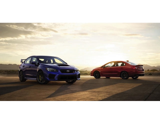▲スバル　2018年型WRX STI / WRX（米国仕様）