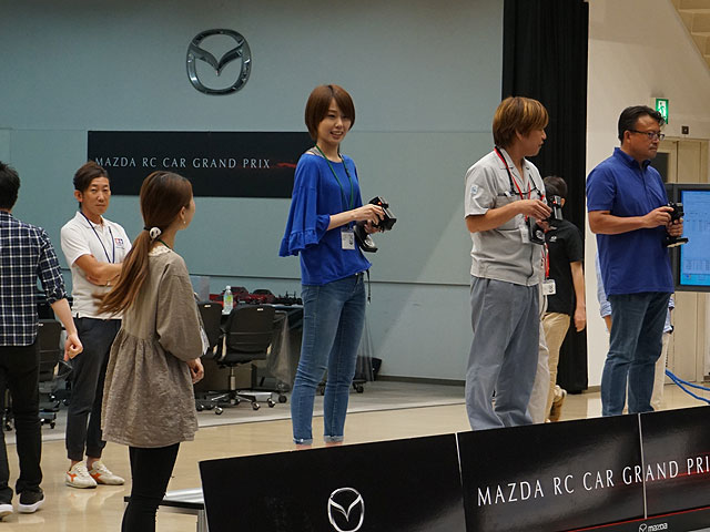 ▲周回を重ねるうちに少し余裕も。楽しそうです