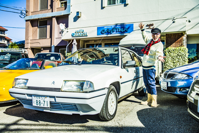 ▲前オーナーの愛が詰まったBX。こんな個体はめったに出合えませんよ
