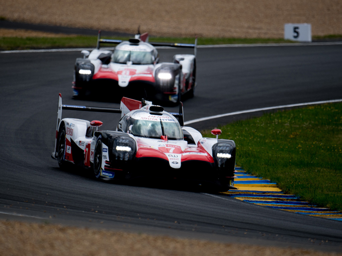 ▲ル･マンでワンツーフィニッシュを飾ったTS050 HYBRID