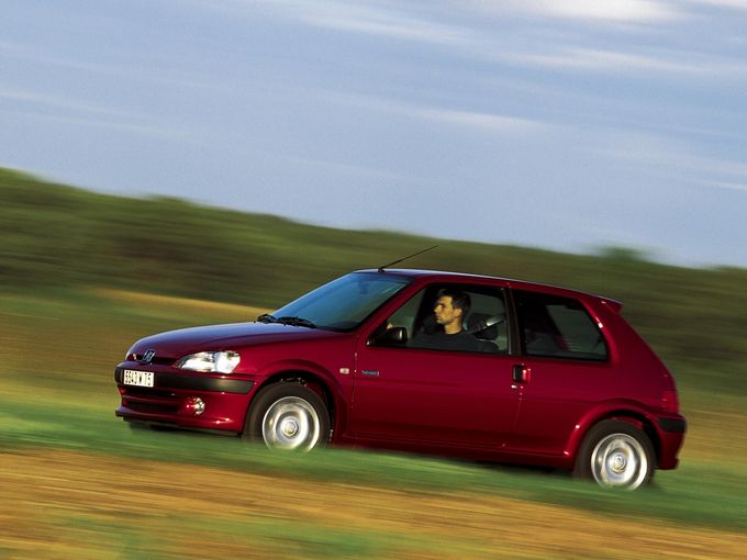 ▲1995年から2003年にかけて正規輸入されたプジョー 106。写真は1999年モデル