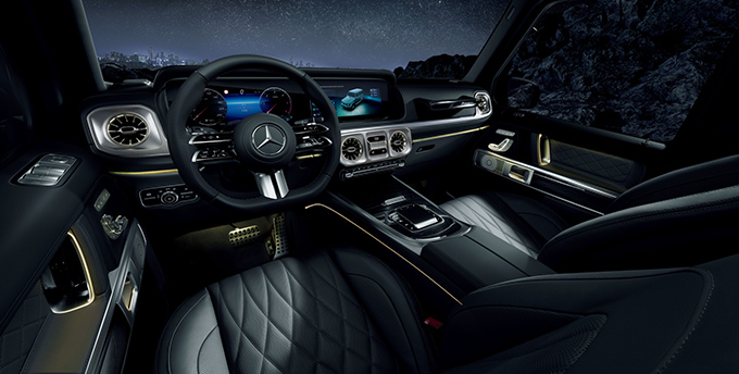 Gクラス 内装